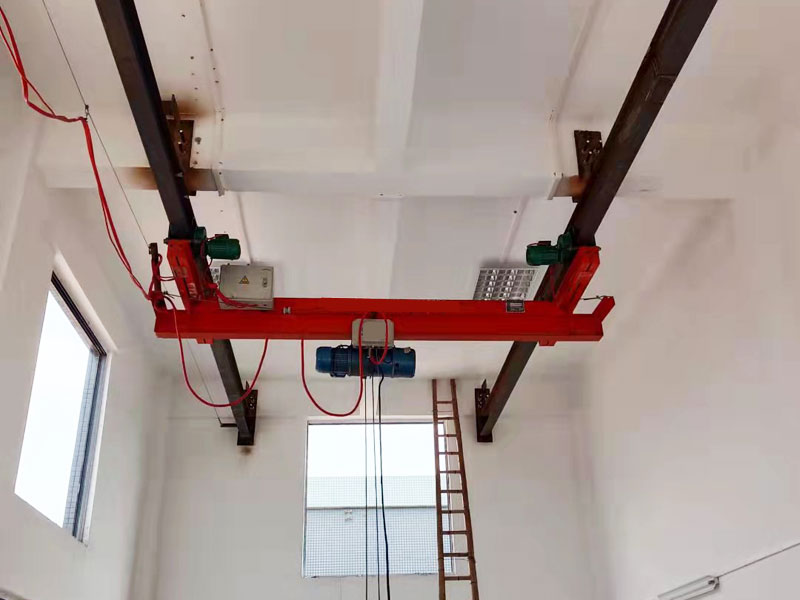 lx electric single girder suspension crane